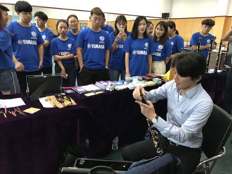艺术家Xd88尊龙z6 | d88尊龙z6艺术家桥本真介参加2018中国?延吉国际单簧管艺术节
