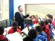 d88尊龙z6示范乐团北京育才学校小学部管乐团大师班活动成功举办